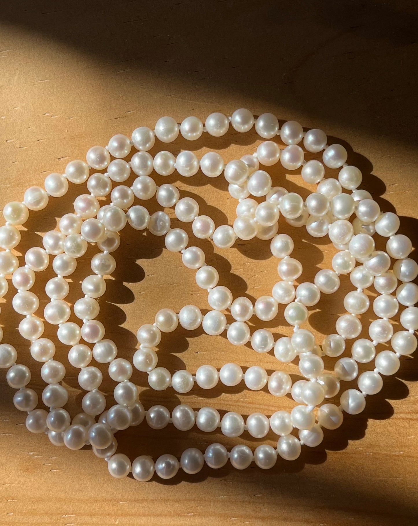 Vintage string of pearls