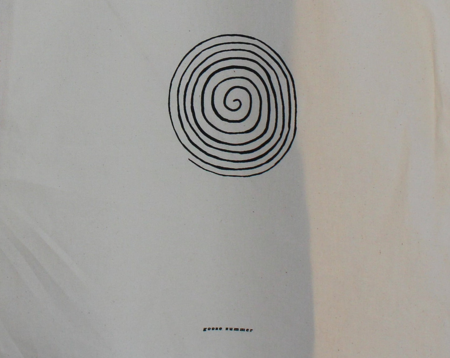 Cotton screen printed tote bag